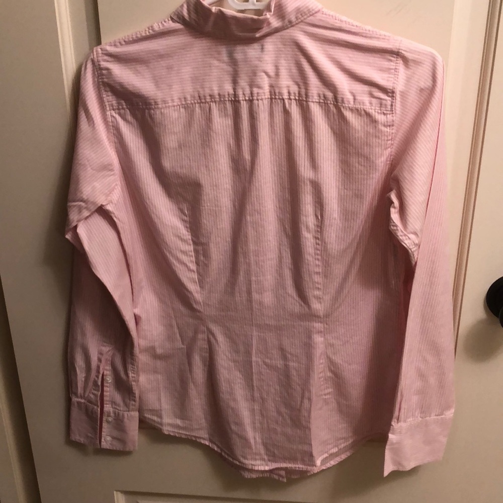 Pink striped button down - Picture 4 of 4